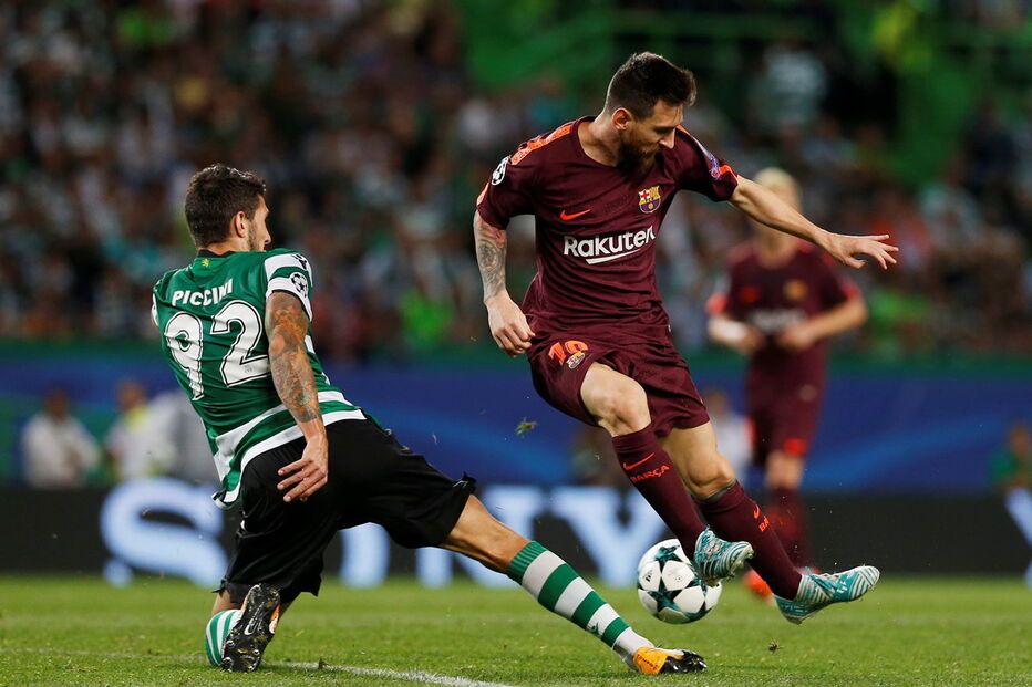 Barcelona veio até Alvalade jogar com o Sporting para a Champions	