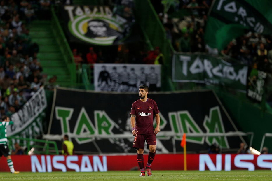 Barcelona veio até Alvalade jogar com o Sporting para a Champions	