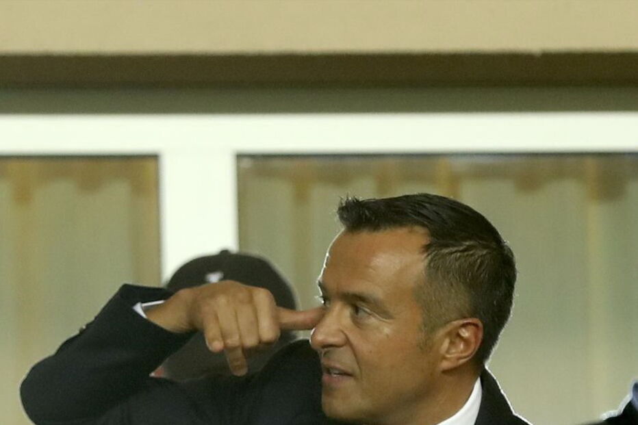 Jorge Mendes com a mulher, Sandra, no Mónaco