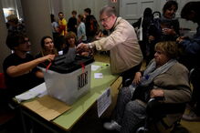 As imagens que marcam o referendo na Catalunha