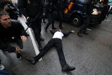 As imagens que marcam o referendo na Catalunha