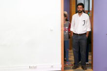 João Ferreira, candidato a Lisboa, apoiado pela Coligação Democrática Unitária (CDU