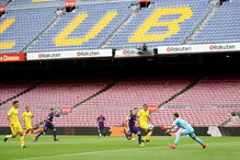 Barcelona - Las Palmas realizado à porta fechada