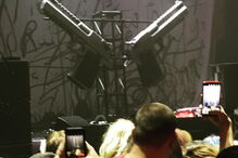 Marilyn Manson ficou ferido em palco