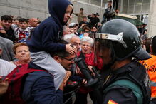 As imagens que marcam o referendo na Catalunha