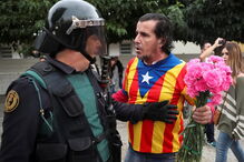 As imagens que marcaram o referendo na Catalunha