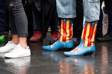 As imagens que marcam o referendo na Catalunha