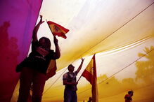 As imagens que marcam o referendo na Catalunha