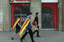 Protestos na Catalunha em dia de greve geral