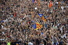 Protestos na Catalunha em dia de greve geral