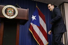 O governador de Porto Rico, Ricardo Rosseló
