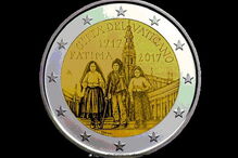 Moeda Vaticano Fátima