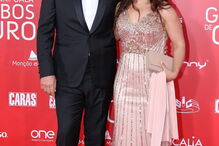 Rui Vitória e a mulher Susana Barata