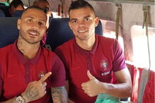 Jogadores da Seleção publicam fotos da viagem para Andorra