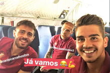 Jogadores da Seleção publicam fotos da viagem para Andorra