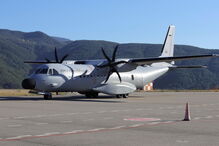  Seleção de Portugal viajou para Andorra com a Força Aérea