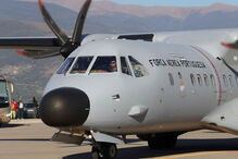  Seleção de Portugal viajou para Andorra com a Força Aérea