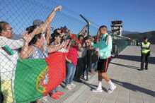  Seleção de Portugal viajou para Andorra com a Força Aérea