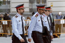 Josep Lluís Trapero, chefe dos Mossos d'Esquadra