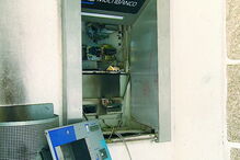 Multibanco da Junta de Labruge, em Vila do Conde, foi o primeiro a ser assaltado com recurso a explosivos. Ficou destruído