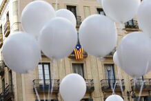 Em Barcelona, os 'brancos' saíram à rua a pedir diálogo