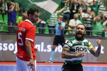 Sporting e Benfica defrontaram-se este sábado no Pavilhão João Rocha