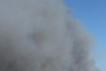 Incêndio de Gondomar e Valongo visto do Estádio do Dragão
