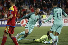 Portugal jogou em Andorra este sábado