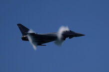 avião Eurofighter da força aérea de Espanha