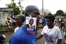 George Weah, Libéria