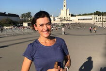 Fátima Lopes esteve em Fátima