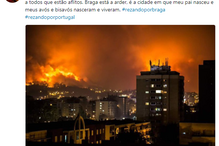 Daniela Mercury, Braga, incêndios 