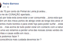 Pedro Barroso, incêndios, Portugal