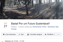 Incêndio, manifestação, Braga, Lisboa, Porto, Leiria