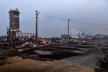 Destroços, incêndios, Portugal 