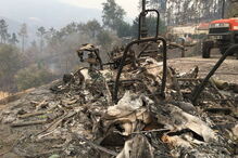 Destroços, incêndios 