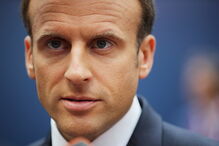 Emmanuel Macron, o presidente de França