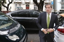 Bruno de Carvalho à chegada a reunião com Secretário de Estado