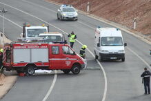 Bombeiros de Loulé integraram o dispositivo de socorro que ao princípio da manhã de ontem foi mobilizado para o local do acidente onde morreu o casal inglês 