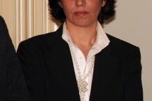 Maria Oneto em 2005, quando tomou posse como Governadora Civil do Porto