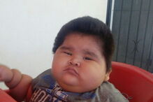 Luís Manuel tem 10 meses e pesa 30 quilos