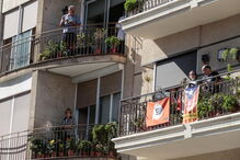 Milhares saíram à rua para protestar contra suspensão da autonomia da Catalunha