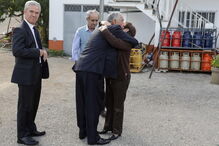 Marcelo Rebelo de Sousa conforta as vítimas dos incêndios de 15 de outubro 