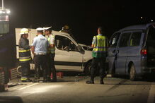 colisão, feridos, morto, Benavente, Santo Estevão, acidente