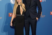 José Sá e a namorada Raquel Jacob