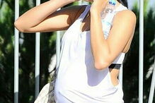 Georgina Rodríguez exibe barriga