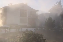 Incêndio em casa fere criança e idosa em Corroios