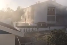 Incêndio em casa fere criança e idosa em Corroios