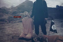 Neymar e Messi já surgiram em cartazes de ameaça terrorista ao Mundial 2018, na Rússia