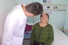 Mulher chinesa tinha dente no interior do nariz